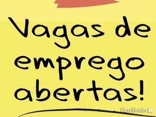 Vagas com ou sem experiência para início imediato